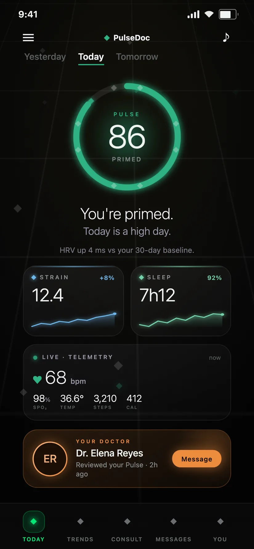 PulseDoc — Primed, or not, and why
